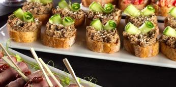 Сет брускетт и канапе на 10 персон