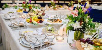 Банкет с обслуживанием на 20 персон