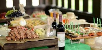 Барбекю с обслуживанием стандарт на 30 персон